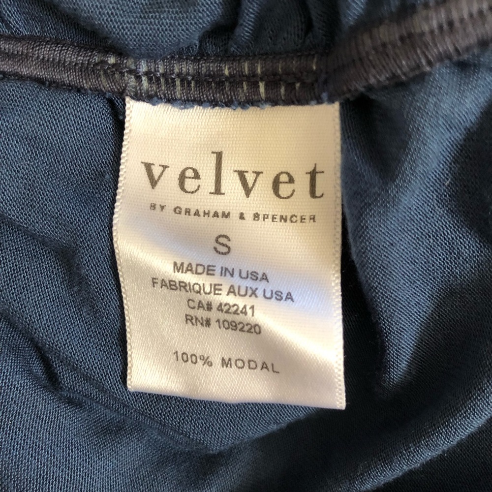 Velvet Blue Tee - Picture 5 of 5